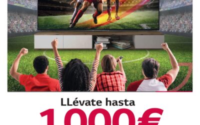 Reembolso de hasta 1.000 € al comprar una TV LG OLED o LG QNED MiniLED