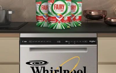 Te regalamos 1 año gratis de Fairy por la compra de un lavavajillas Whirlpool