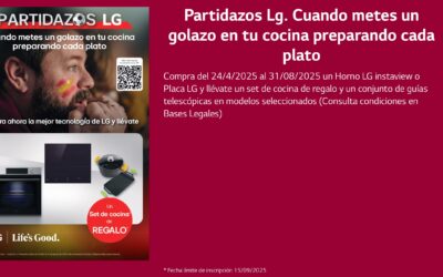 Equipa tu cocina LG y llévate un set de cocina + guías telescópicas de regalo