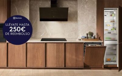 Promoción Electrolux 2026: hasta 250€ de reembolso en tu compra