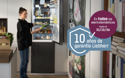 10 años de garantía total en electrodomésticos Liebherr