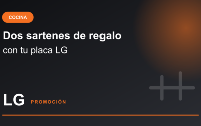 Set de dos sartenes de regalo con tu placa LG