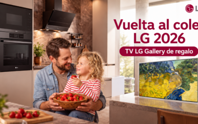 Vuelta al cole LG 2026: un televisor de regalo al renovar tu cocina