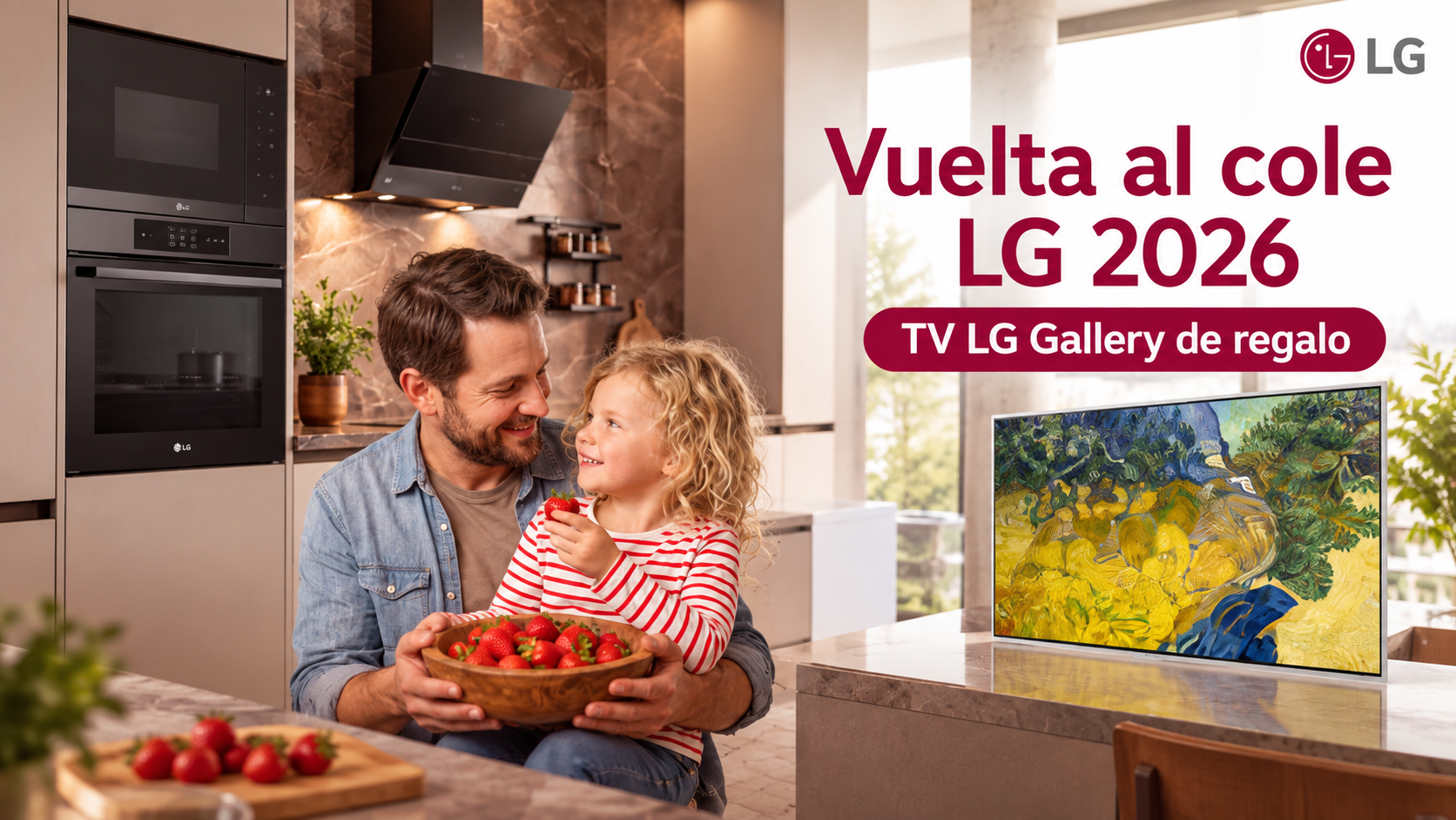 Vuelta al cole LG 2026: promoción de televisores de regalo por la compra de electrodomésticos seleccionados