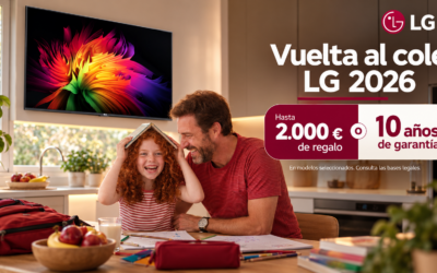 Promoción TV LG 2026: hasta 2.000 € o 10 años de garantía